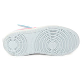 Sneakers Neonato Nike Court Borough Low Essential+ Bianco Azzurro Rosa | NonSoloSport
