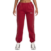 Pantalone Donna Nike Studio Fleece Medium Weight Bordeaux Beige | NonSoloSport