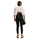 T-Shirt Donna Nike Sportswear Beige Nero | NonSoloSport