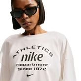 T-Shirt Donna Nike Sportswear Beige Nero | NonSoloSport