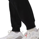 Pantalone Jogger Uomo Jordan Jumpman Fleece Nero Rosso | NonSoloSport
