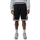 Shorts Uomo Jordan Brooklyn Diamond Nero Argento | NonSoloSport