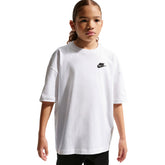T-Shirt Ragazzo Nike Sportswear Oversize Bianco | NonSoloSport