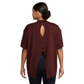 T-Shirt Donna Nike One Marrone | NonSoloSport