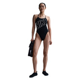 Costume Donna Nike Swim HydraStrong Nero | NonSoloSport