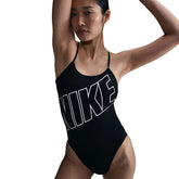 Costume Donna Nike Swim HydraStrong Nero | NonSoloSport