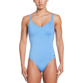 Costume Intero Donna Nike Swim Essential Azzurro | NonSoloSport