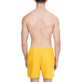 Costume Boxer Uomo Nike Logo Ricamato Giallo | NonSoloSport
