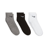 Calze Nike Everyday Cushioned 3 Pack Grigio Nero Bianco | NonSoloSport