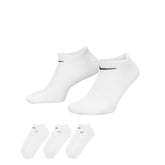 Calze Nike Fantasmini Everyday Lightweight 3 Pack Bianco Nero | NonSoloSport