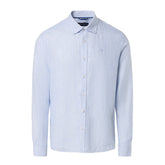 Camicia Uomo North Sails Righe Bianco Azzurro | NonSoloSport
