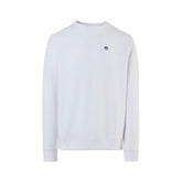 Felpa Uomo North Sails Patch Bianco | NonSoloSport