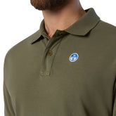 Polo Uomo North Sails Patch Logo Verde | NonSoloSport