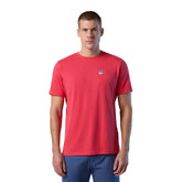 T-Shirt Uomo North Sails Small Logo Chest Rosso | NonSoloSport
