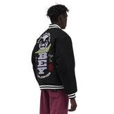 Obey Giacca Time Varsity Uomo Nero | NonSoloSport