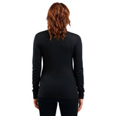 Top Manica Lunga Donna Odlo Active Warm Nero | NonSoloSport