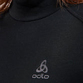 Top Manica Lunga Donna Odlo Active Warm Nero | NonSoloSport