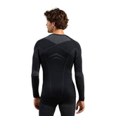 Top Manica Lunga Uomo Odlo Performance Evolution Warm Nero | NonSoloSport