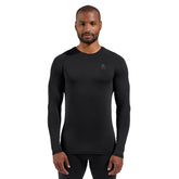 Top Manica Lunga Uomo Odlo Performance Warm Nero | NonSoloSport