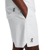 Shorts Uomo On 7" Court Bianco | NonSoloSport