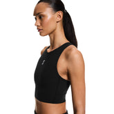 Canotta Donna On Court Crop Nero | NonSoloSport