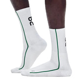 Calze On Court High Bianco Verde | NonSoloSport