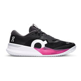Scarpa da Tennis Donna On The Roger Pro 3 Clay Nero Rosa | NonSoloSport