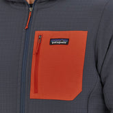 Patagonia Giacca R2 TechFace Uomo Blu Arancione | NonSoloSport