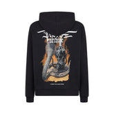 Felpa Uomo Phobia Fiery Cobra Print Nero | NonSoloSport
