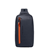 Zaino Monospalla Piquadro Waterproof Blu | NonSoloSport