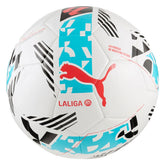 Pallone Calcio Puma Orbita Laliga Replica Bianco Azzurro | NonSoloSport