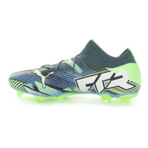 Scarpa da Calcio Uomo Puma Future 7 Match Firm Ground Artificial Ground Grigio Verde | NonSoloSport