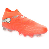 Scarpa da Calcio Uomo Puma Future 9 Pro Terreni Duri Rosso Argento | NonSoloSport