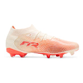 Scarpa da Calcio Uomo Puma Future 9 Match Terreni Compatti Terreni Artificiali Beige Rosso | NonSoloSport