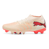 Scarpa da Calcio Uomo Puma Future 9 Match Terreni Compatti Terreni Artificiali Beige Rosso | NonSoloSport