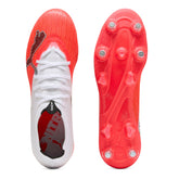 Scarpa da Calcio Uomo Puma Ultra Nitro 7 Match Terreni Misti Terreni Morbidi Bianco Rosso | NonSoloSport