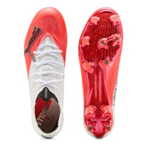 Scarpa da Calcio Uomo Puma Ultra Nitro Ultimate Terreni Compatti Rosso Bianco | NonSoloSport