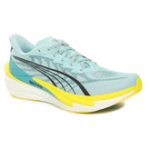 Scarpa da Running Uomo Puma Deviate NITRO 4 Azzurro Giallo | NonSoloSport