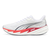 Scarpa da Running Uomo Puma Velocity Nitro 5 Bianco Rosso | NonSoloSport
