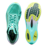 Scarpa da Running Uomo Puma Hyrox Deviate Nitro 4 Azzurro Verde | NonSoloSport