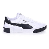 Puma Cali Brushed Donna Bianco Nero | NonSoloSport