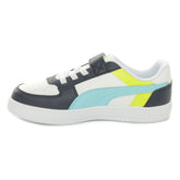 Sneakers Bambino Puma Caven 2.0 Block Ac+ Ps Bianco Nero | NonSoloSport