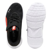 Sneakers Ragazzo Puma Flexfocus Modern Nero Rosso | NonSoloSport