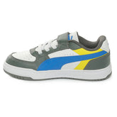 Sneakers Bambino Puma Caravan III Block Blu Giallo | NonSoloSport