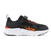 Sneakers Bambino Puma Trinity 2 Sparks Nero Rosso Arancione | NonSoloSport