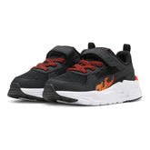 Sneakers Bambino Puma Trinity 2 Sparks Nero Rosso Arancione | NonSoloSport