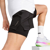 Shorts Uomo Puma 2in1 Velocity Nero | NonSoloSport