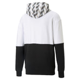 Puma Felpa Ft Kontrast Uomo Bianco Nero | NonSoloSport