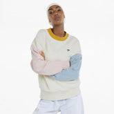 Puma Downtown Oversized Crew Donna Bianco | NonSoloSport