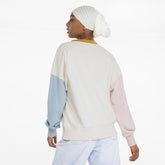 Puma Downtown Oversized Crew Donna Bianco | NonSoloSport
